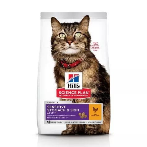 Hill's Katzenfutter Sensitive Stomach & Skin Huhn