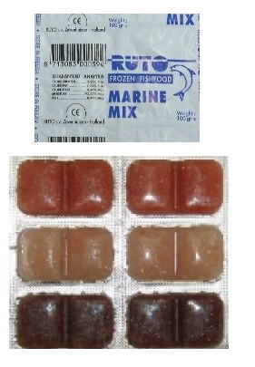 Ruto Marine Quintett - Artemia,Lobster, rotes Plankton Blister 100g