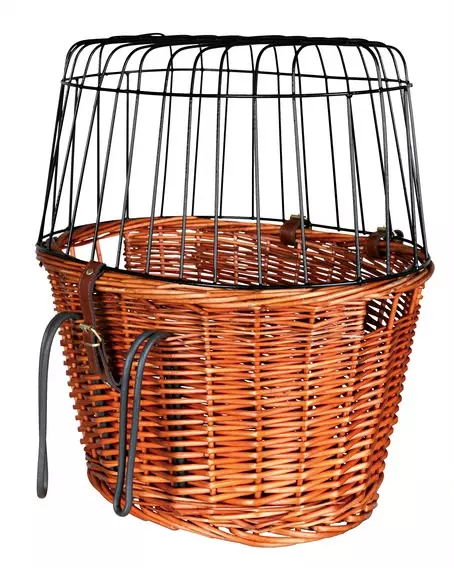 Panier à bicyclette avec grille