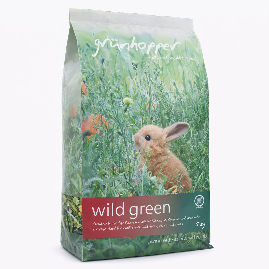 Grünhopper Adult - wild green - no crab