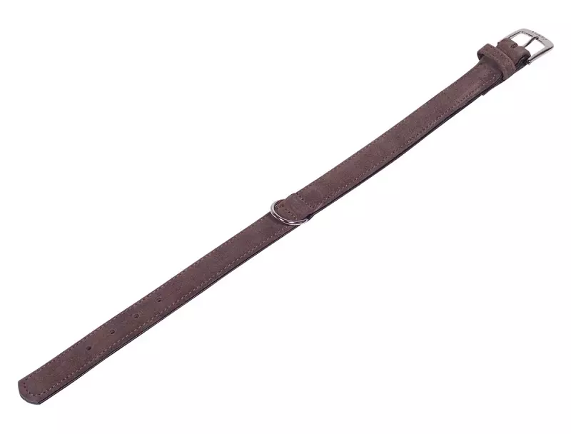 hundehalsband-velours-braun Velours Halsband braun