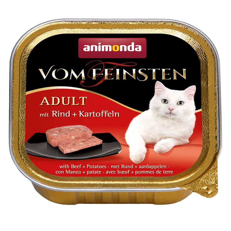 Vom Feinsten Menue Adult mit Rind und Kartoffeln