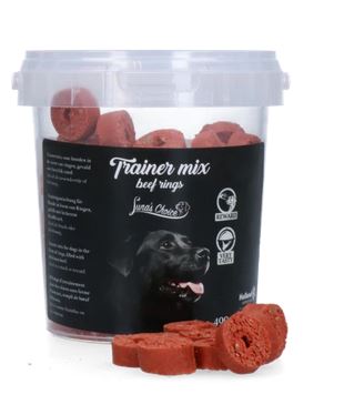 Luna's Choice training mix beef rings 450g