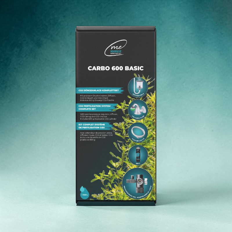 Me Carbo 600 Basic, CO2 Anlage 600 g Einweg