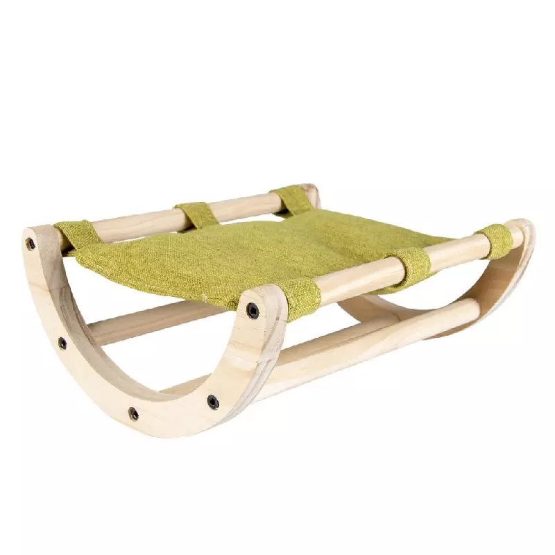 Wooden Rocking Bed