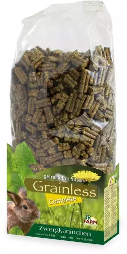 JR Farm Grainless Complete Zwergkaninchen 