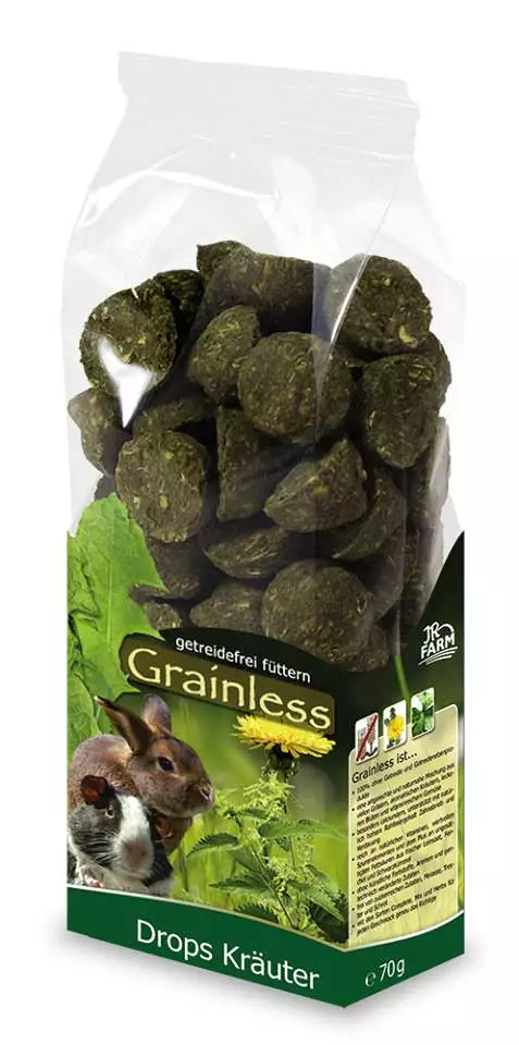 JR Farm Grainless Drops 140g pour rongeurs 