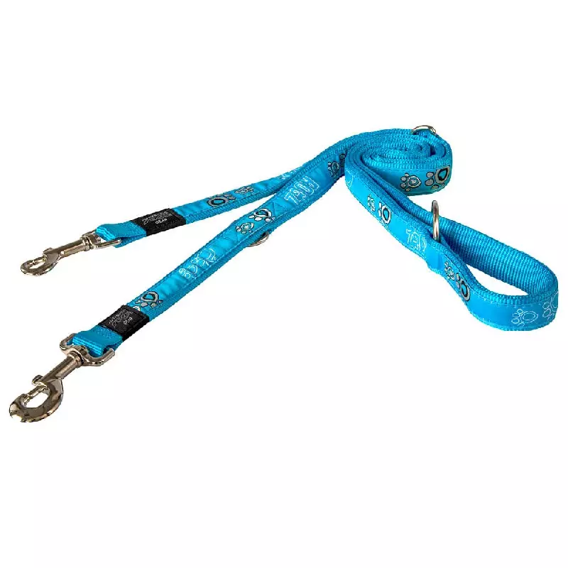 Rogz Hundeleine blau