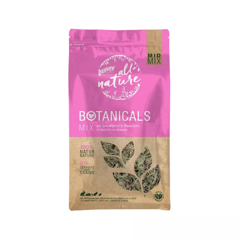 spitzwegerich-rosenbluete Bunny Botanicals - Spitzwegerich & Rosenblüten
