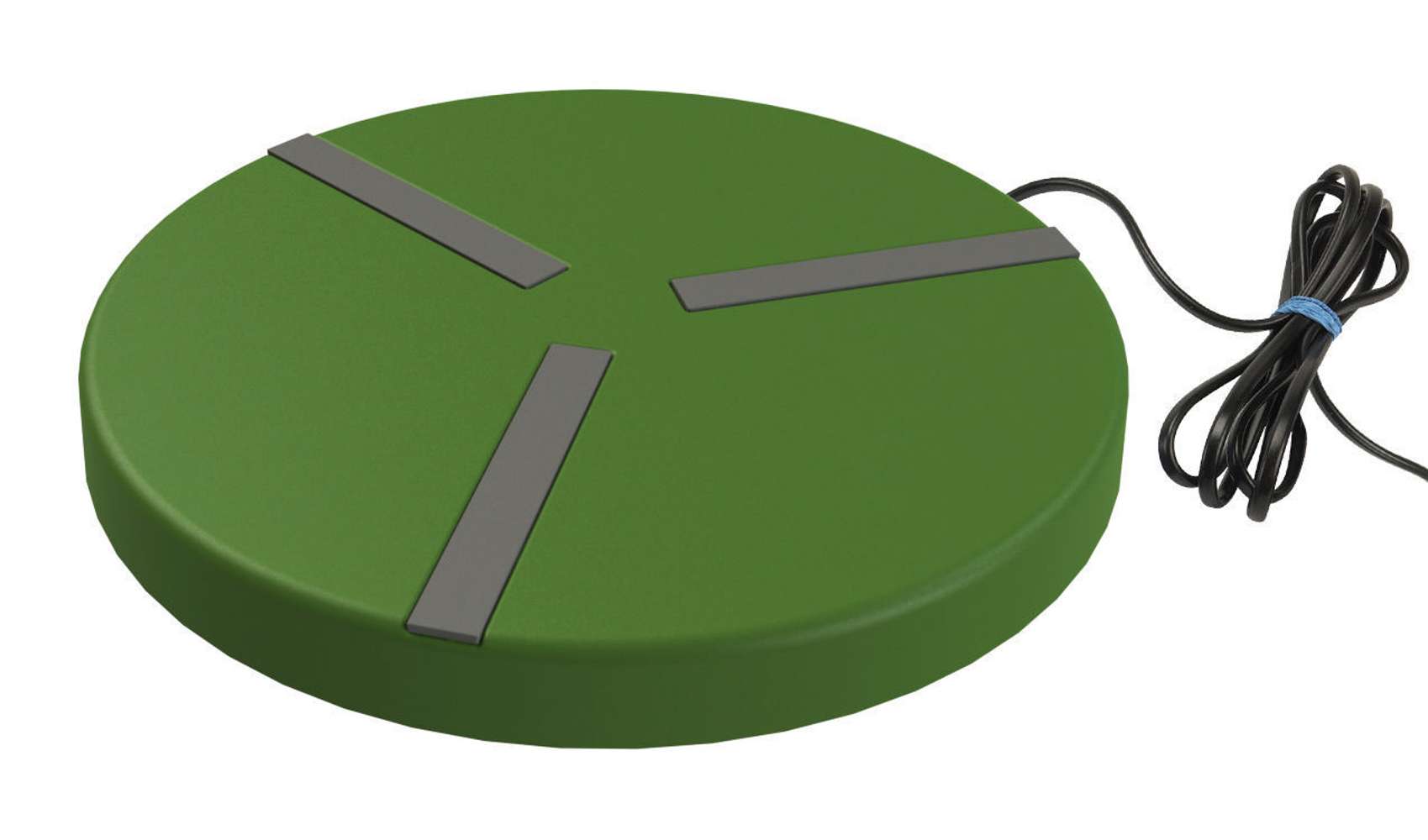 Heating plate for poultry drinkers