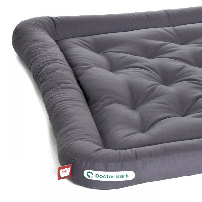 Doctor Bark - Dog cushion gray