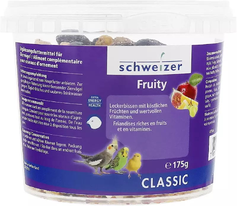 Leckerbissen für Vögel Fruity 175g