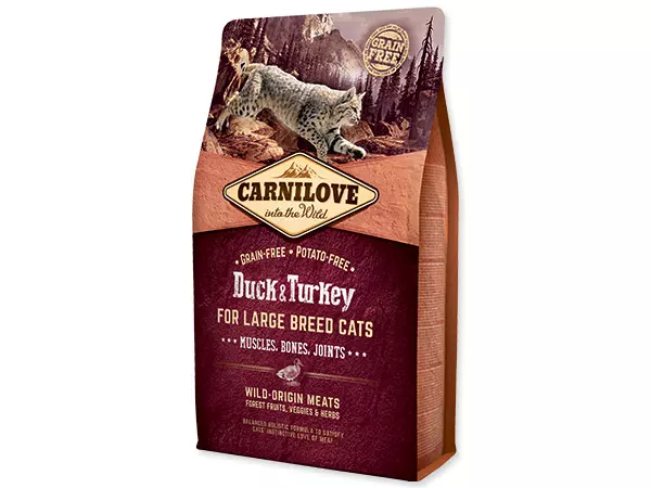 Carnilove Cat Duck & Turkey Breed Cat 
