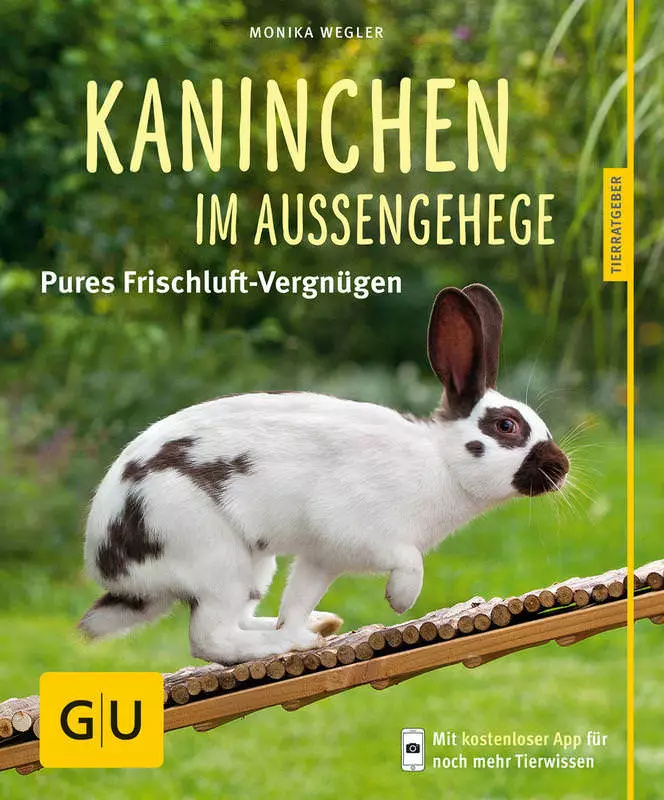 GU, Kaninchen im Aussengehege