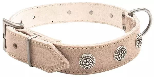 Weichleder Halsband VINTAGE
