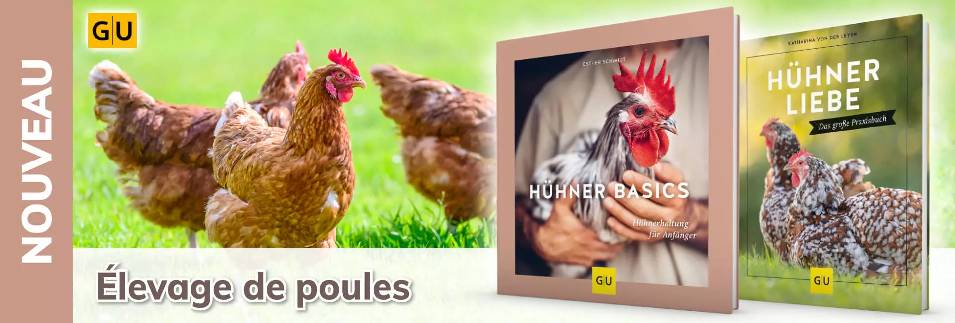 GU Livres - Élevage de poules