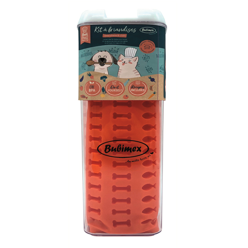 Bubichef Tapis de cuisson Os et poissons Set