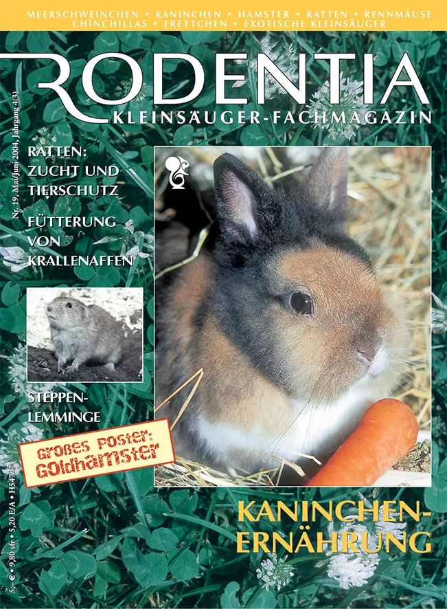 Rodentia 19 - Kaninchen-Ernährung
