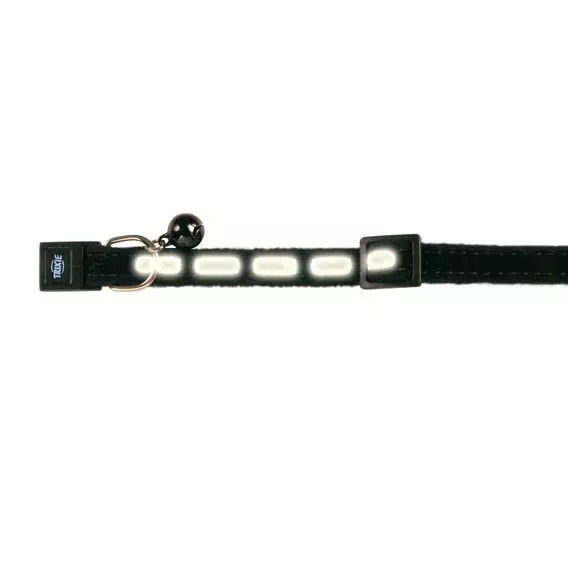 46cb55601c9afd47f97cb6c39c262ae3 Collier pour chat, velours, réfléchissant