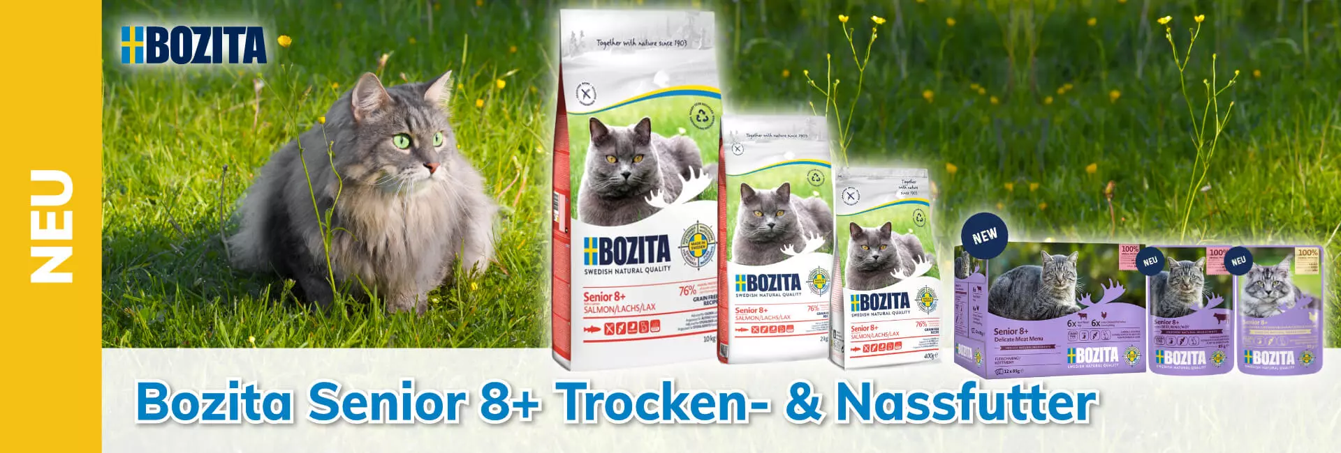 Bozita Senior 8+ Trocken- & Nassfutter