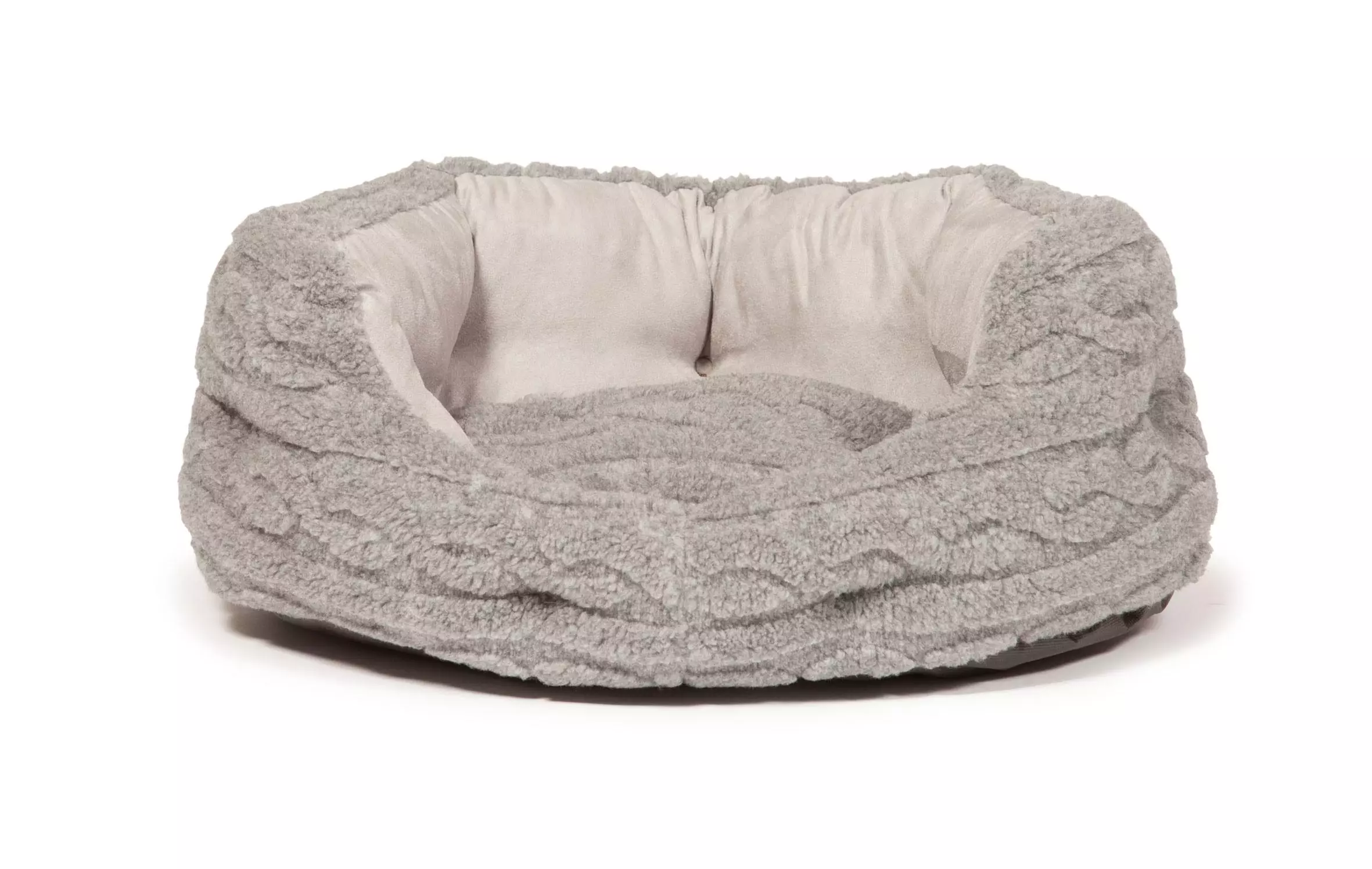 Danish Design Bobble Pewter ovales Bett