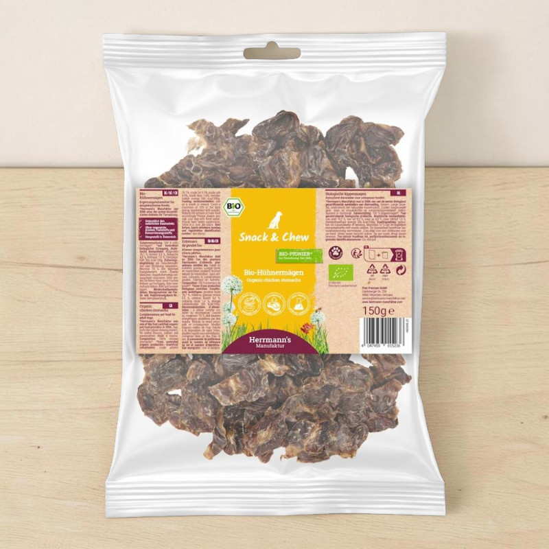 Herrmann’s Chew Bio-Hühnermägen