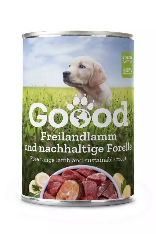 Goood Junior Dose - Freilandlamm und nachhaltige Forelle