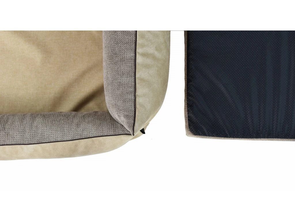 ROCKY orthopaedic dog bed - sand