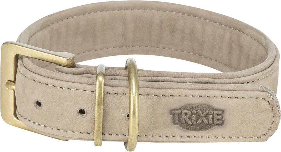 Collier pour chien Cuir pur nubuck Collier pour chien Cuir pur nubuck