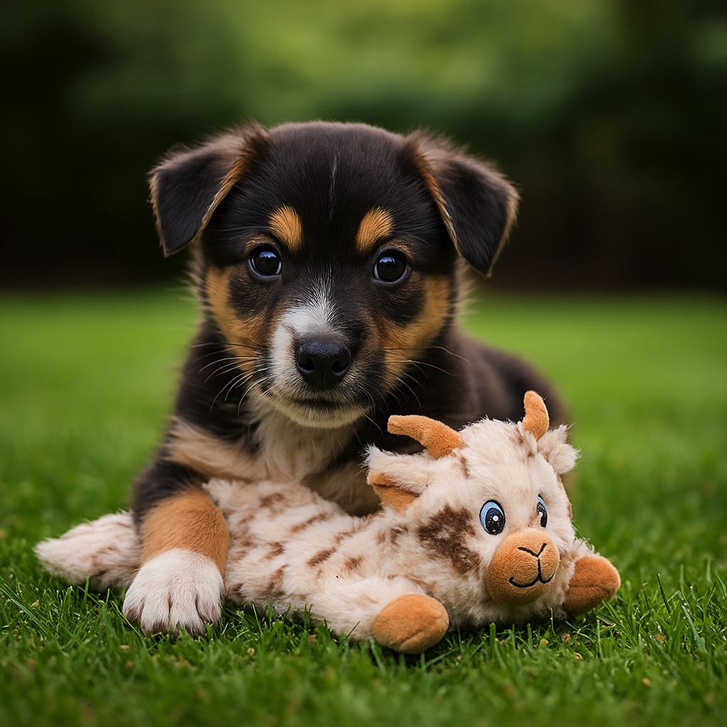 Growl Cuddlerz Nibblers die Ziege