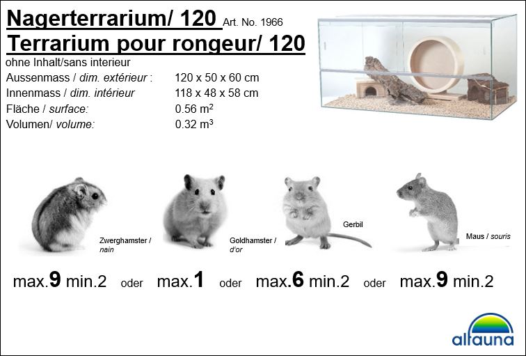 Rodent terrarium