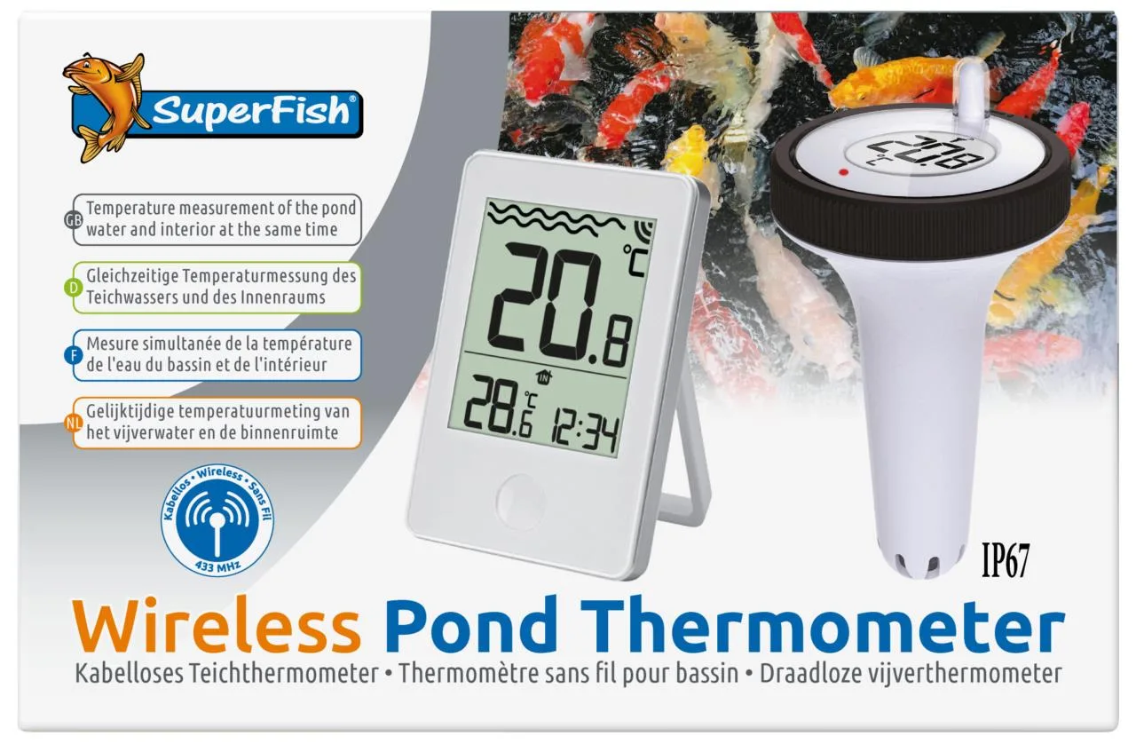 Kabelloses Teichthermometer