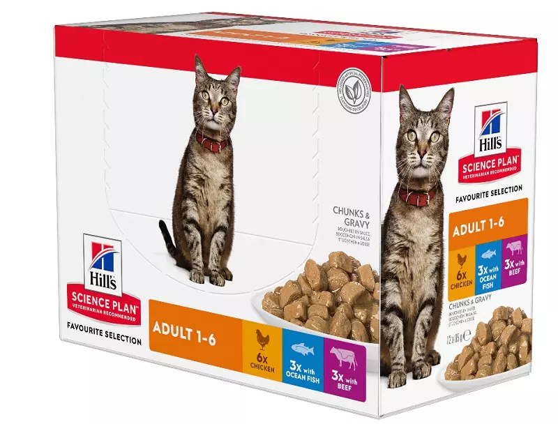 Hill's Nassfutter Multipack Huhn, Rind und Fisch