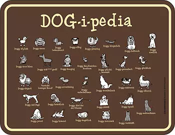 Blechschild: DOG i-pedia
