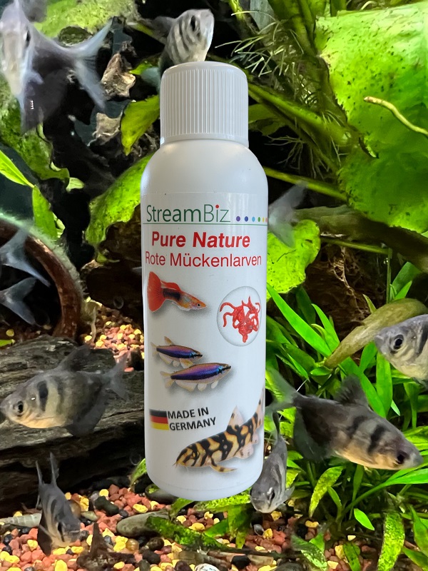 Delica Fresh Rote Mückenlarven 48g – Hochwertiges Fischfutter Für Alle Zierfische