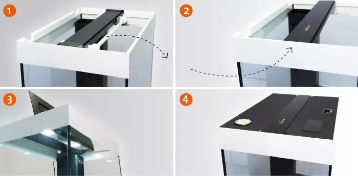 Adapter-Profil für Juwel-Aquarien