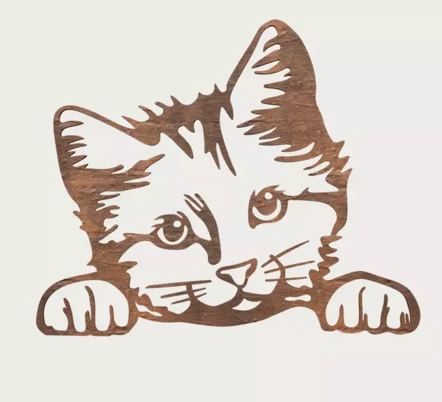 Tiersilhouette Katze