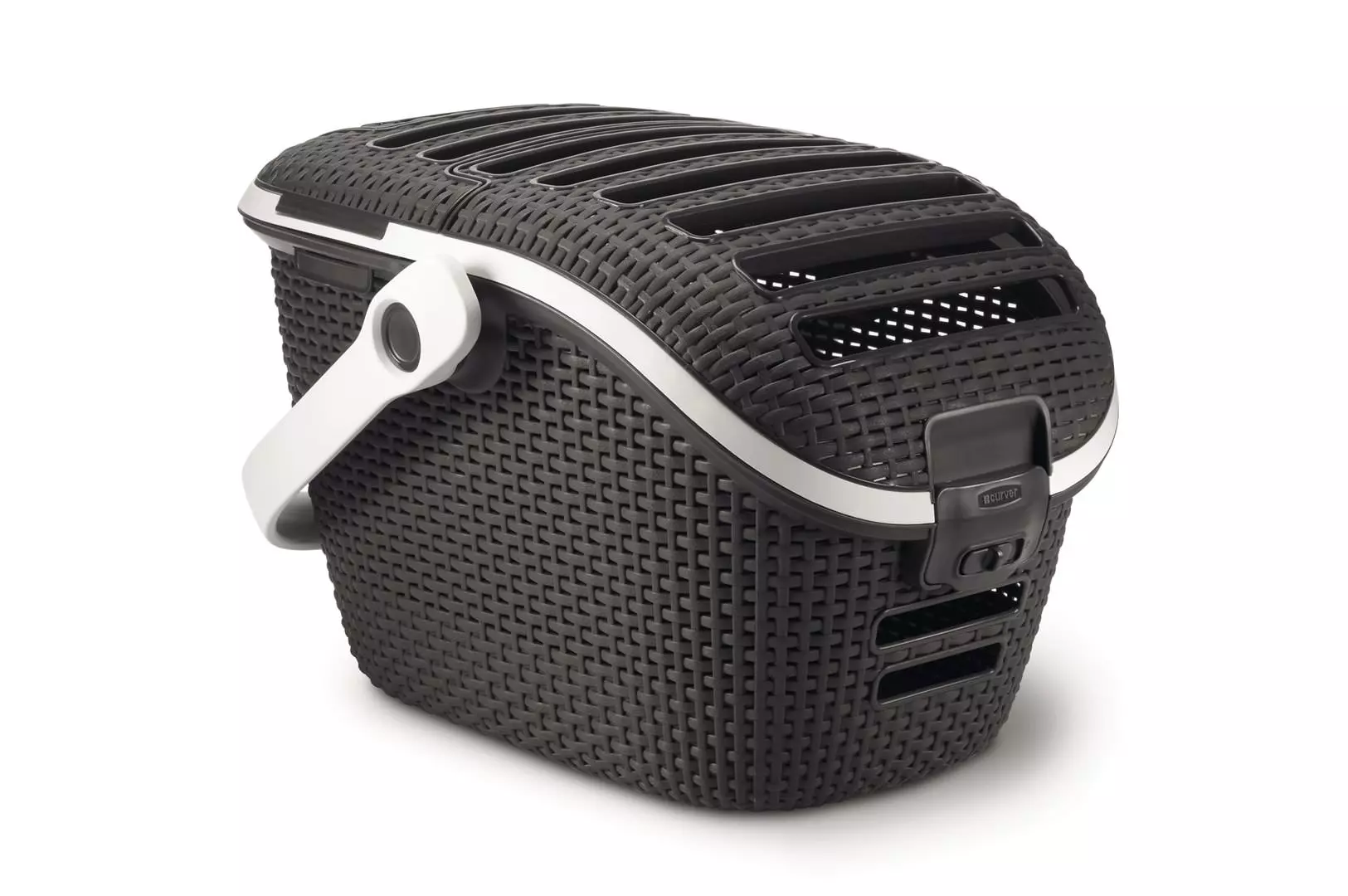 Aquapet Curver Transportbox Rattan Optik Anthrazit