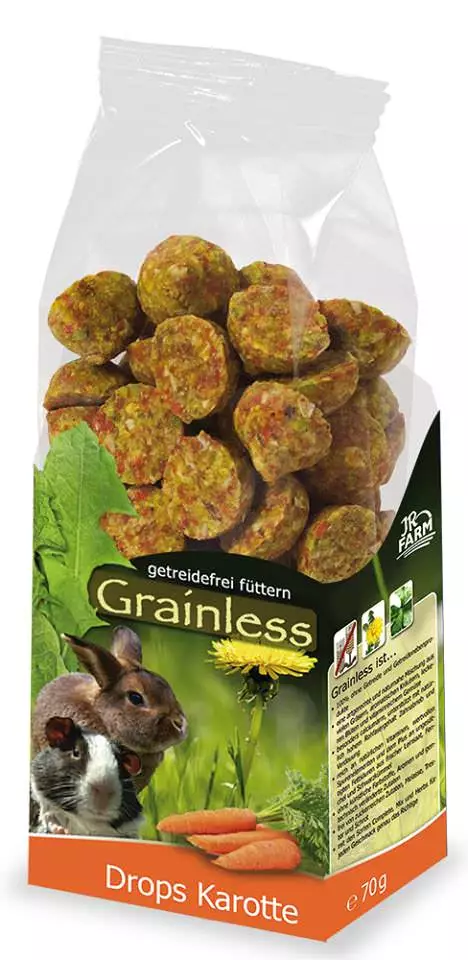 JR Farm Grainless Drops 140g pour rongeurs 