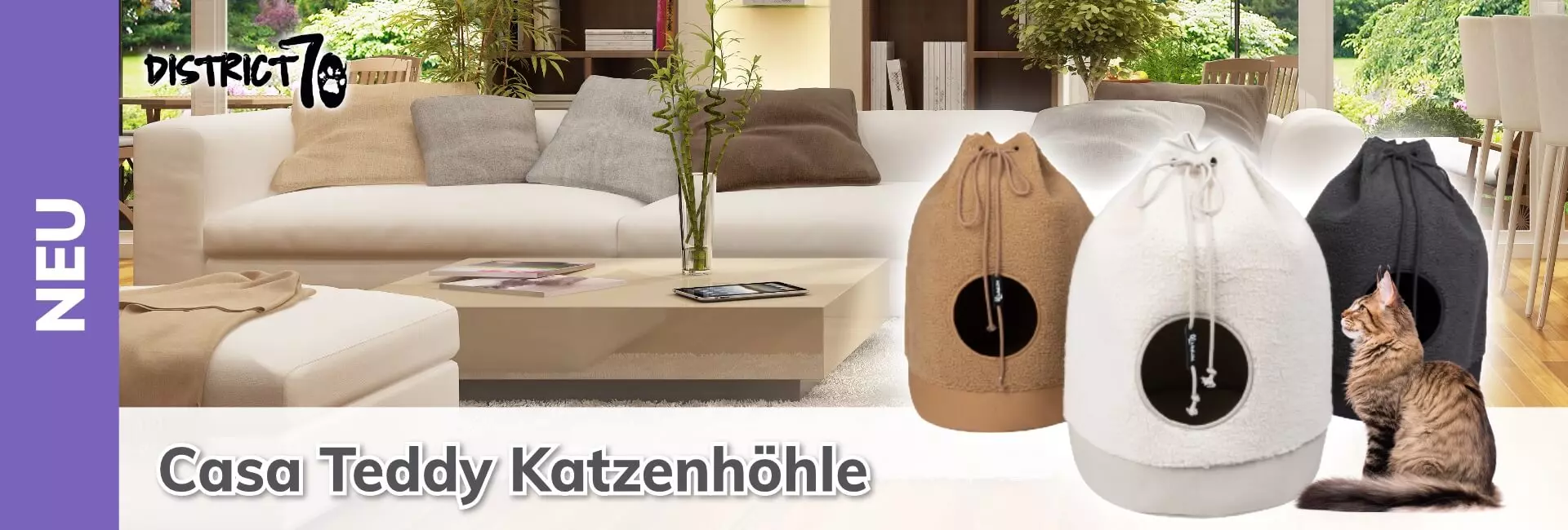 District 70 Casa Teddy cat cave