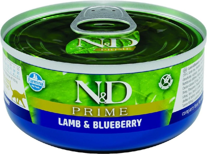 Farmina N&D Prime- Lamb & Blueberry 70g