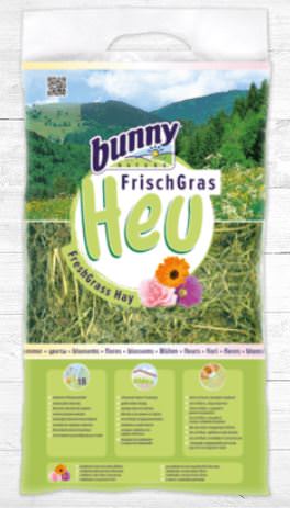 Bunny FrischGras Heu Blüten
