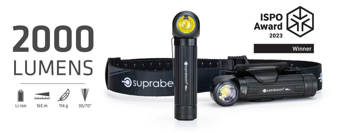 Suprabeam M6xr Defend 2000lm - Multilampe Suprabeam M6xr Defend 2000lm - Multilampe