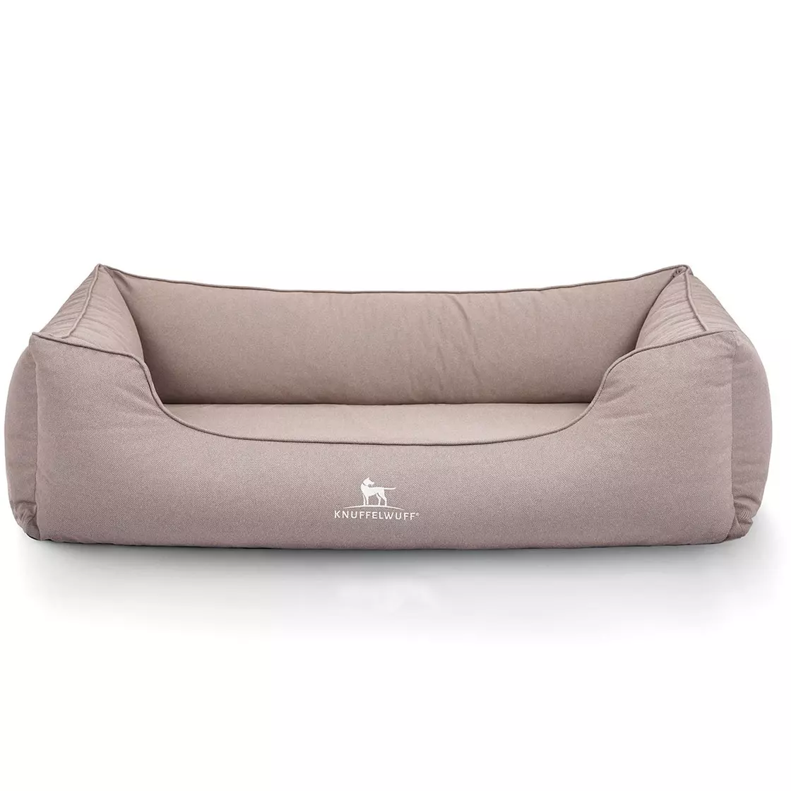 knuffelwuff-hundebett-leon-5 beige-grau