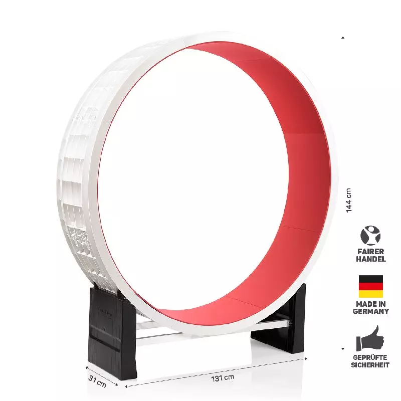 Cat in Motion Laufrad weiss-rot