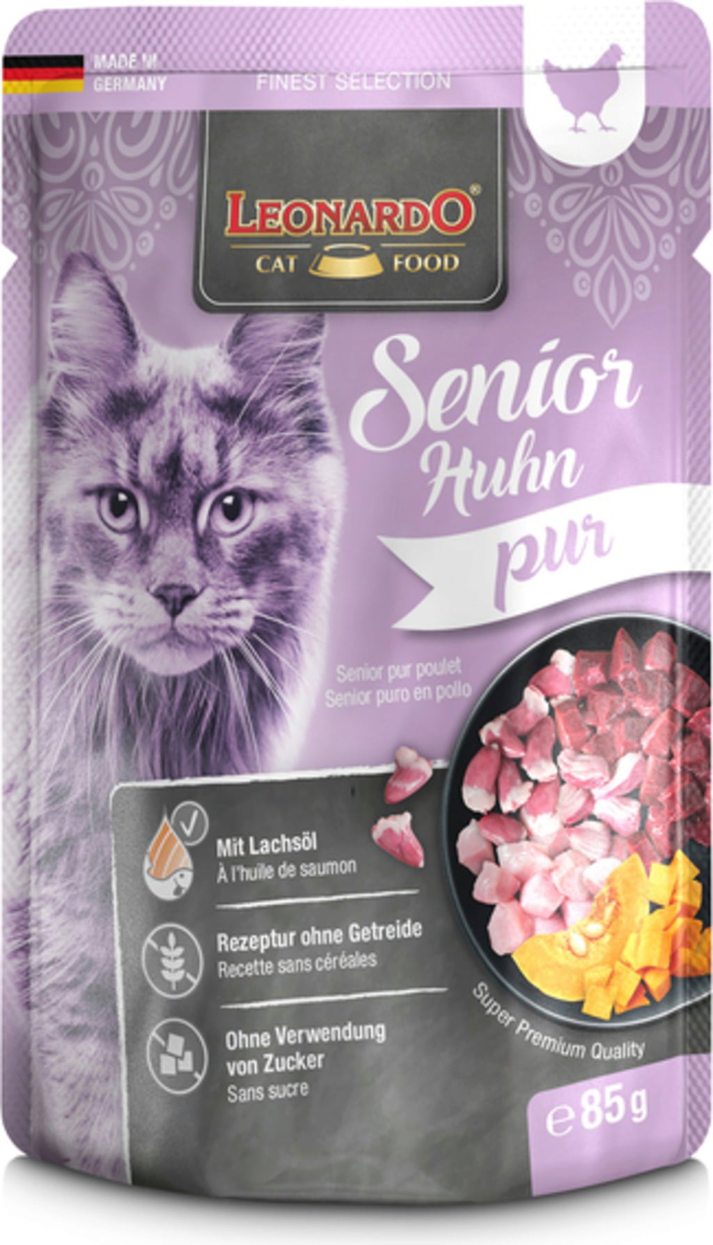 Leonardo Senior pur Huhn 85g Leonardo Senior pur Huhn 85g