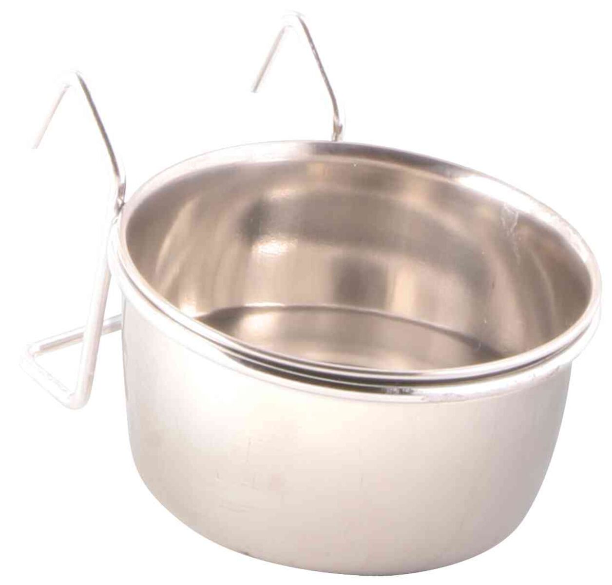 Stainless-steel bowl with handle