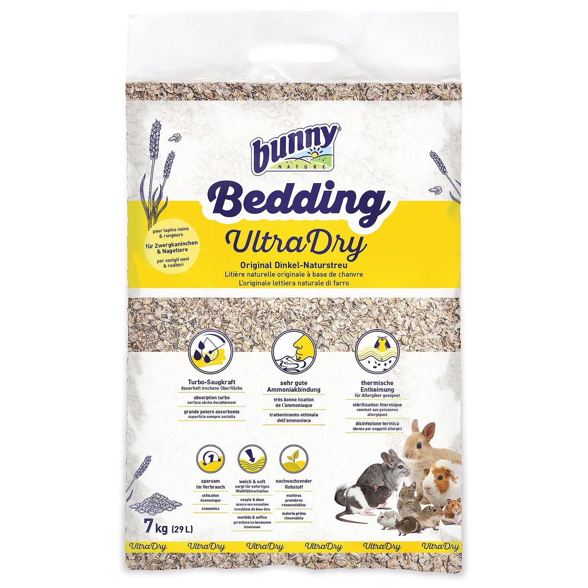 Bunny bedding nature Ultra dry 7 Kg
