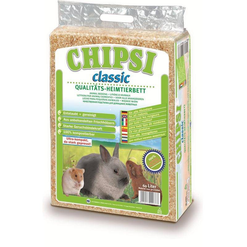 Litière pour petits animaux Chipsi Classic 3.5 kg