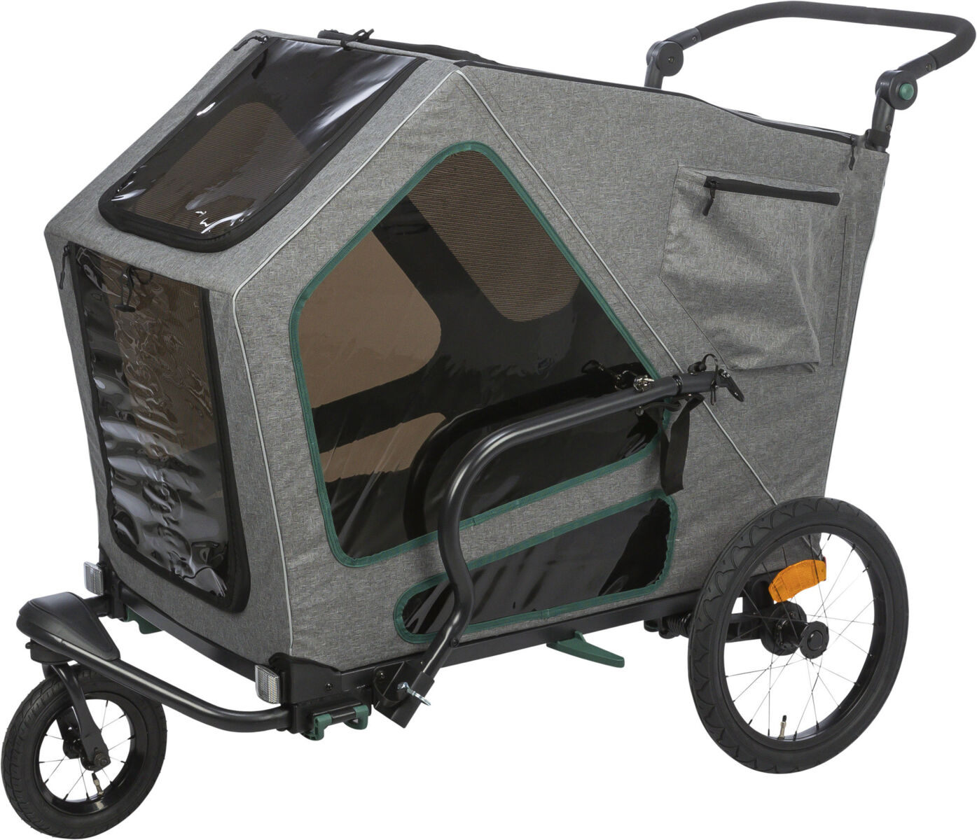 Bicycle trailer for dogs